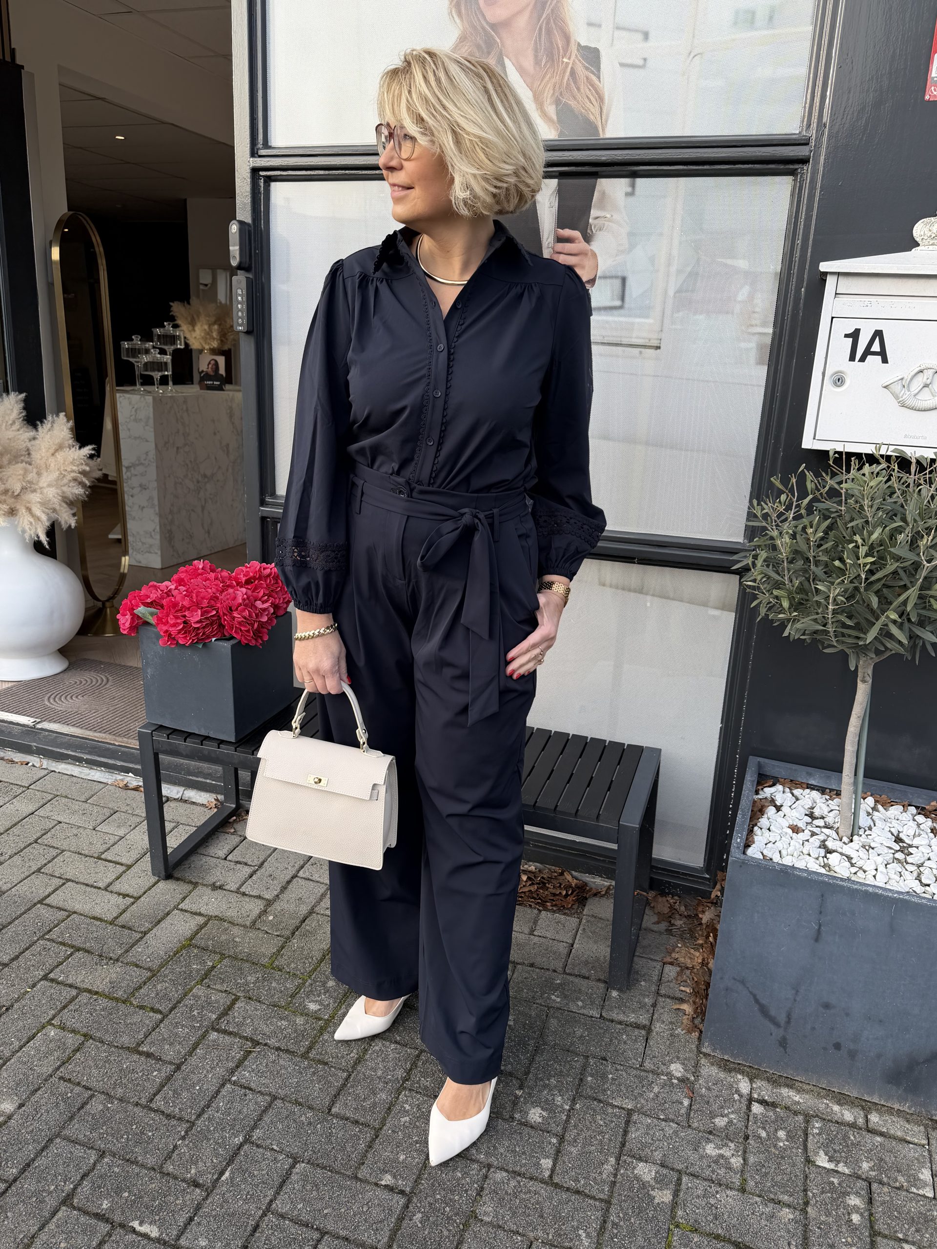 Lady Day – Steph Travel Trousers – Blue - Afbeelding 5