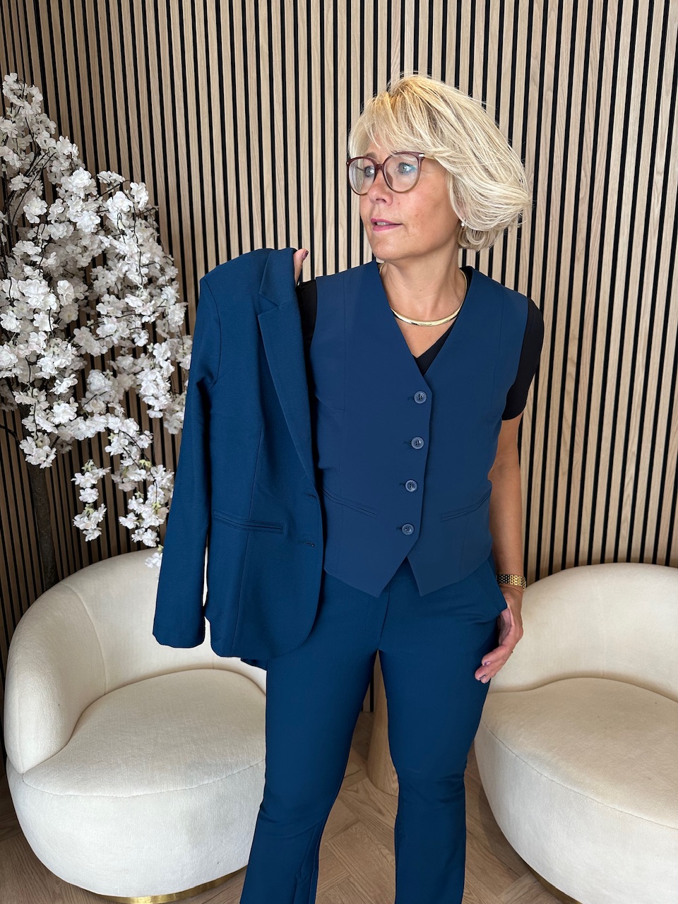 &Co Woman – Priya Travel – Denim - Afbeelding 4