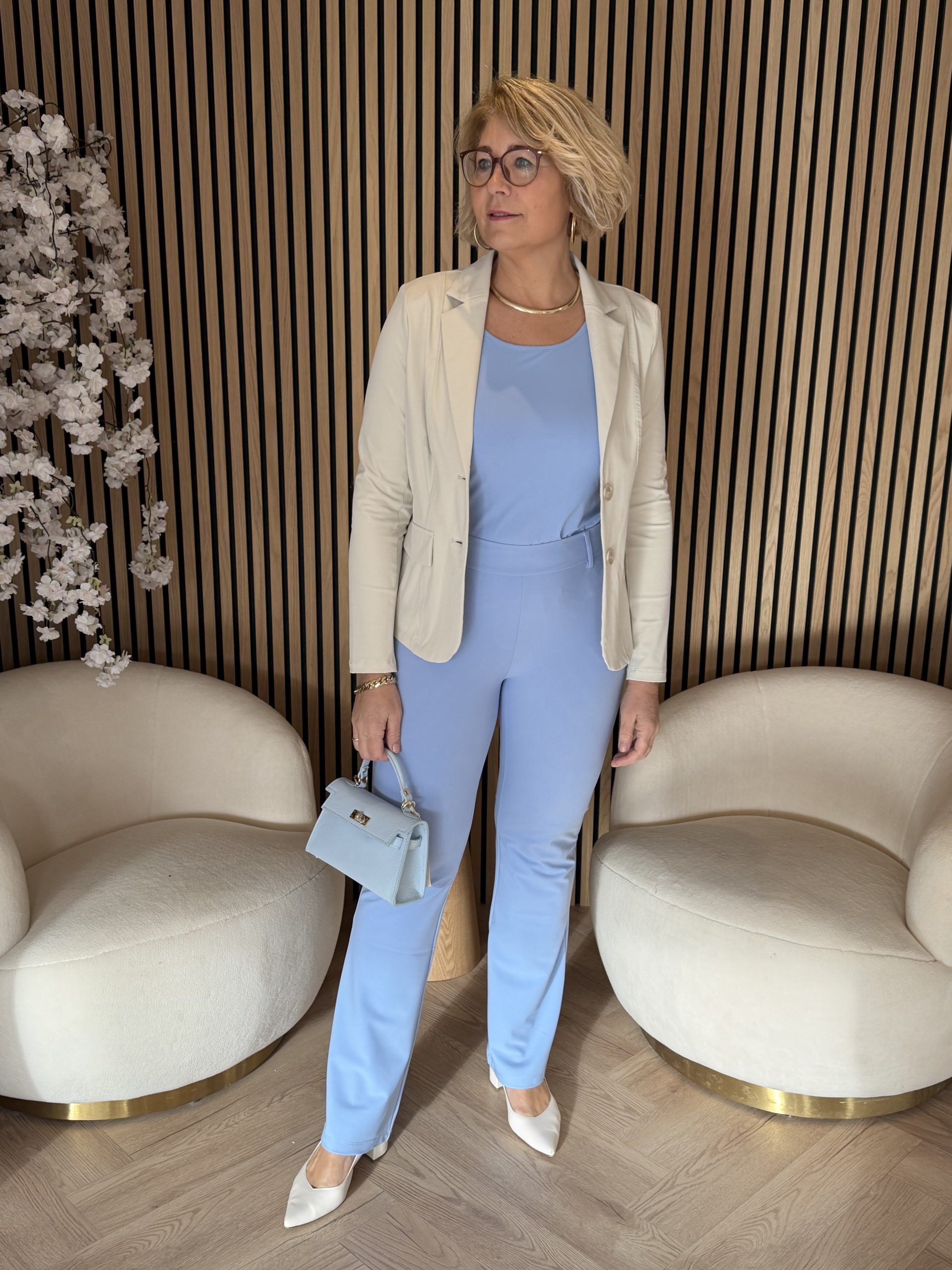 Mi Piace – Blazer Kort Travelstof – Kit - Afbeelding 3