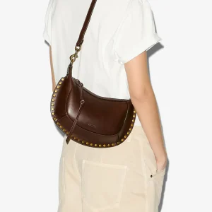 Isabel Marant crossbody Oskan Moon PP0003FA-A1C01M chocolate