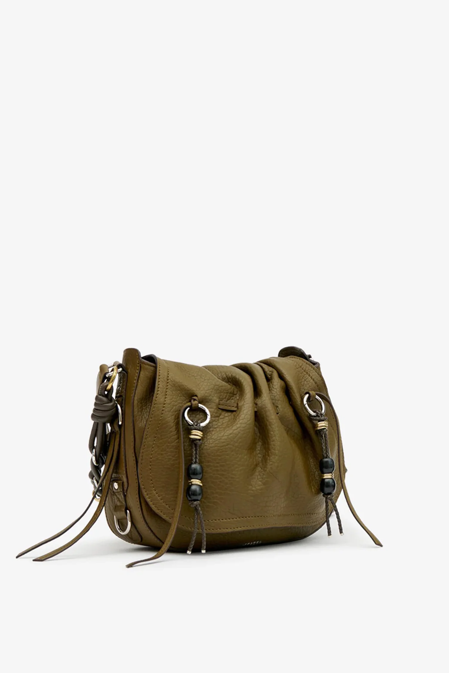 Isabel Marant crossbody Bolton PP0406FA-C4C05M khaki - Afbeelding 4