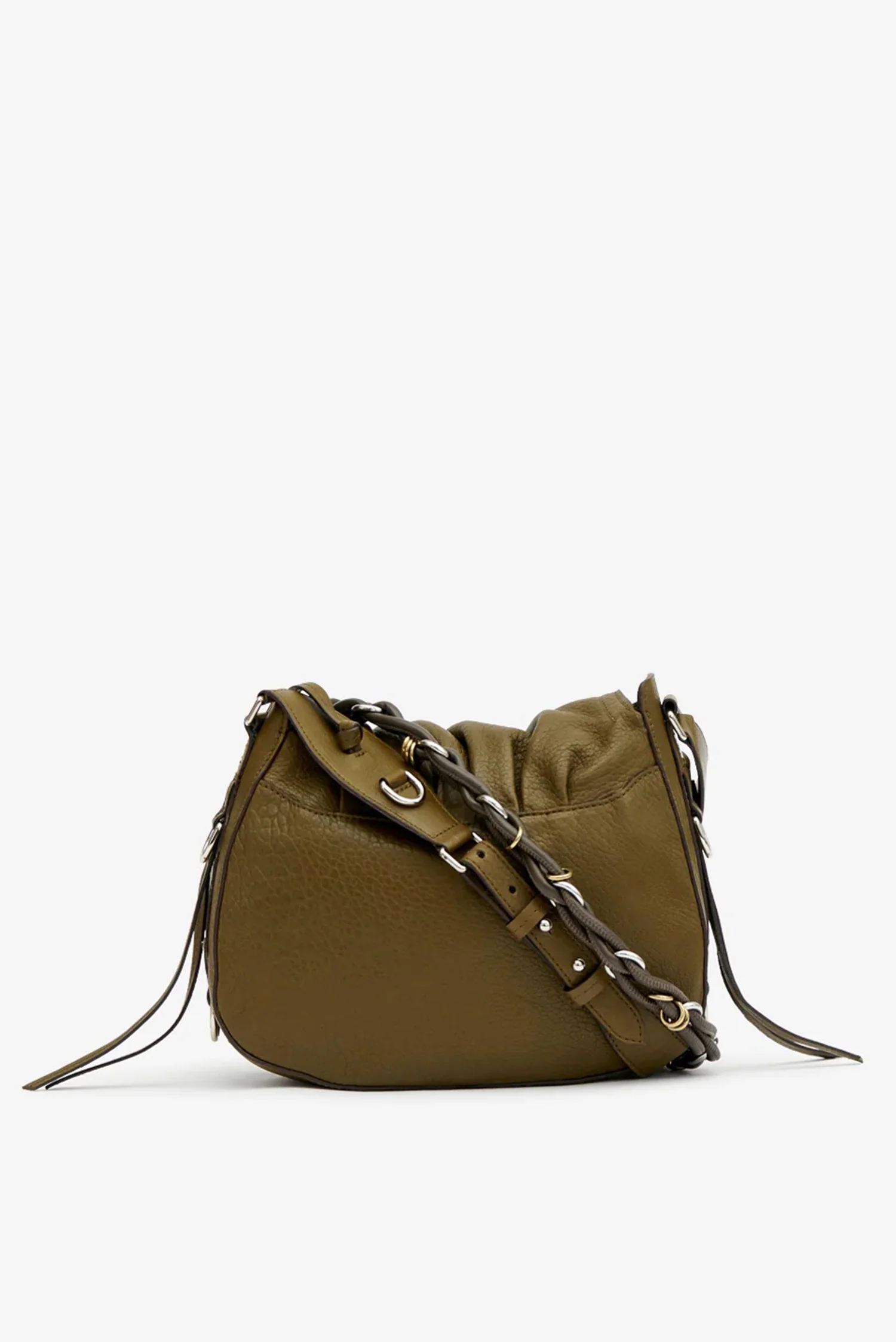 Isabel Marant crossbody Bolton PP0406FA-C4C05M khaki - Afbeelding 5
