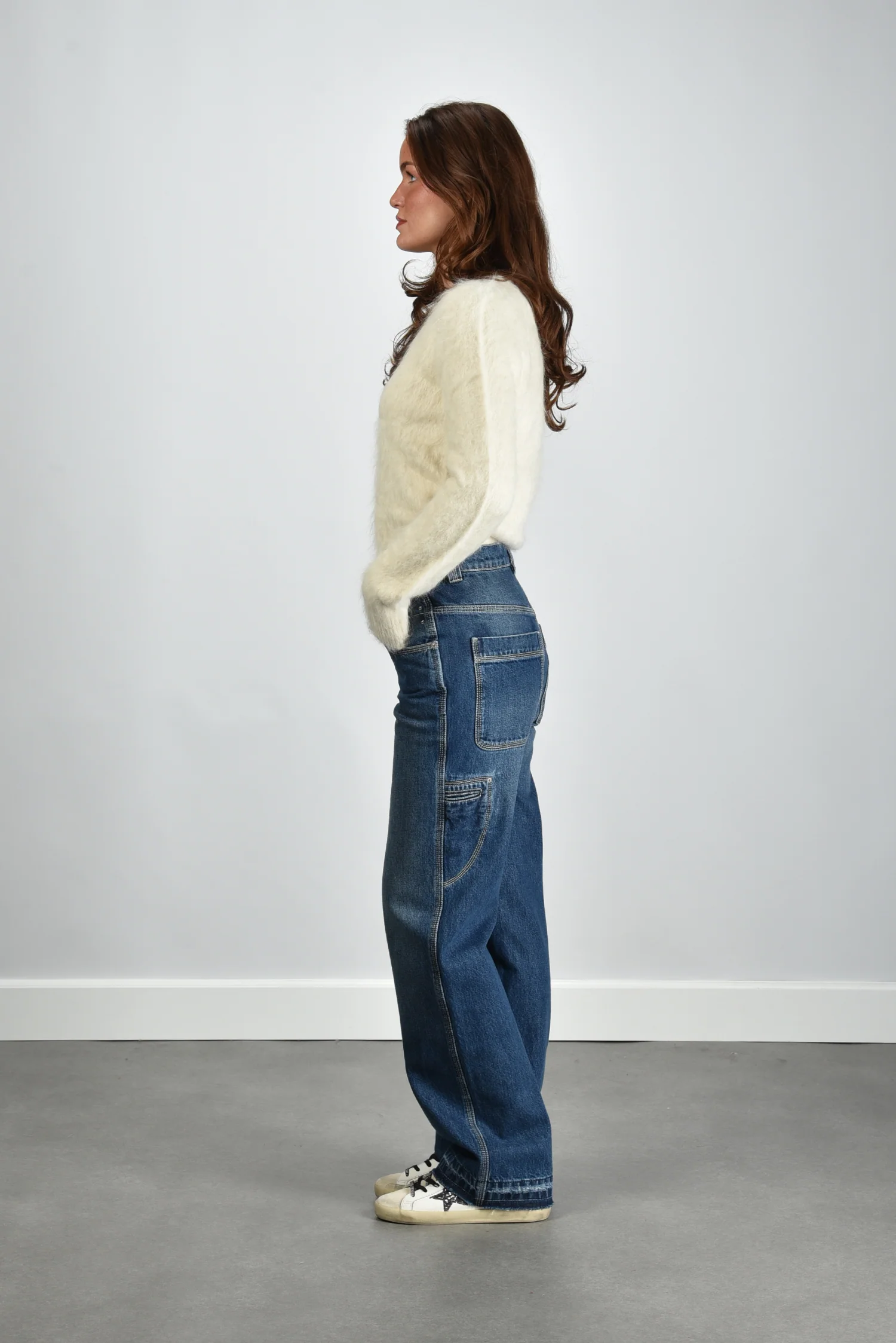 Isabel Marant jeans Jeyda PA0625FA-D1H01I blue - Afbeelding 5