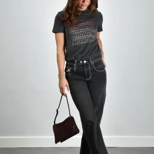 Isabel Marant jeans Jeyda PA0625FA-D1H01I faded black