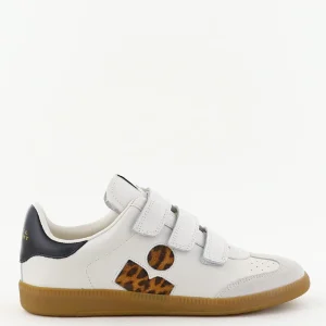 Isabel Marant sneakers Beth BK0013FA-C3E07S ecru/leopard