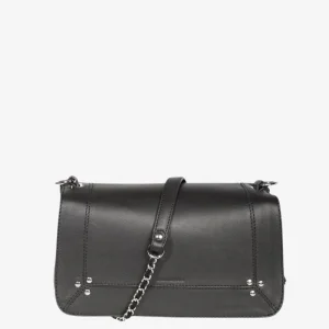 Jerome Dreyfuss crossbody Bobi 44BOBIAG lambskin noir silver