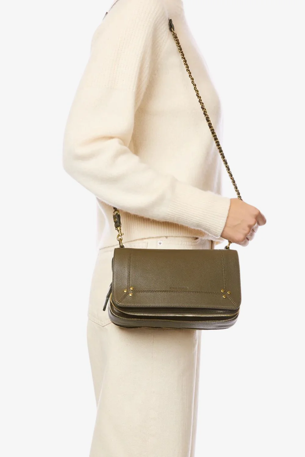 Jerome Dreyfuss crossbody Bobi 47BOBICH kaki - Afbeelding 7