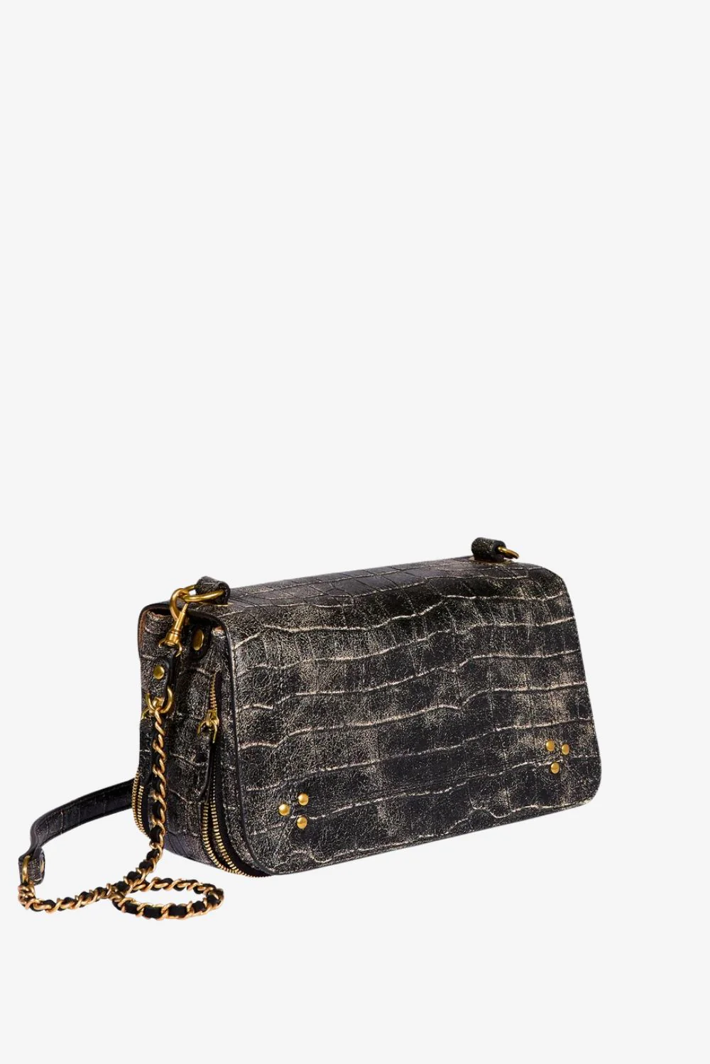 Jerome Dreyfuss crossbody Bobi 47BOBIMO imprime croco grunge - Afbeelding 4