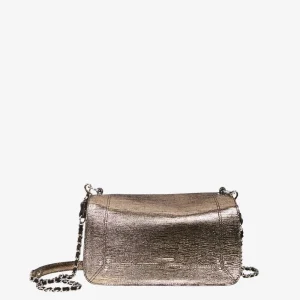 Jerome Dreyfuss crossbody Bobi 44BOBICH lame champagne