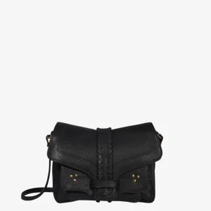 Jerome Dreyfuss crossbody Harry S 47HARRYSCH goatskin noir graine