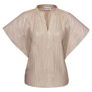 Kimara – Gigi Blouse – Beige