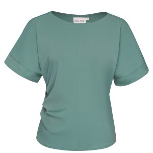 Kimara – Kelsey Travelstof Top – Green Bay