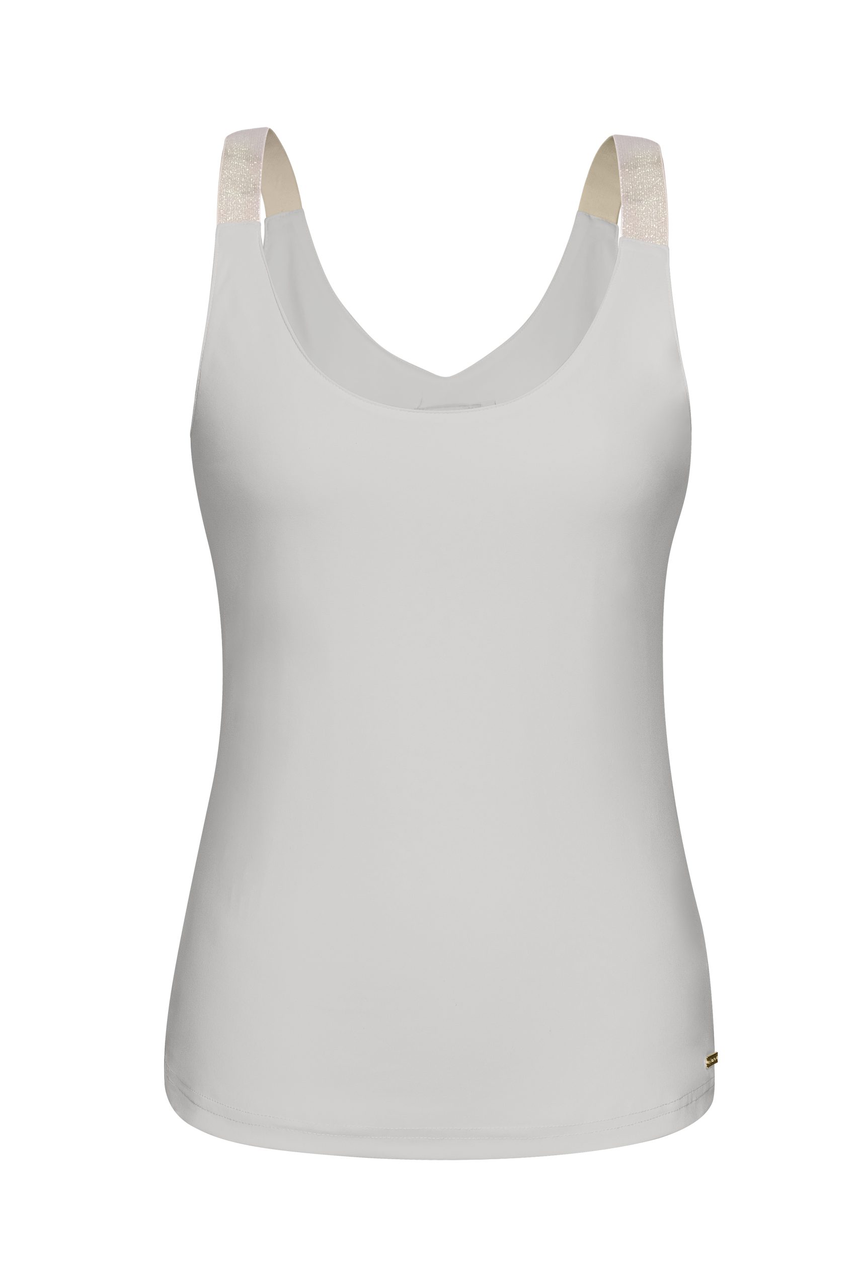 Kimara – Josie Top – Silver White - Afbeelding 2