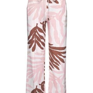 Kimara – Mara Pants 2 – Leaf Me Here Powder Pink