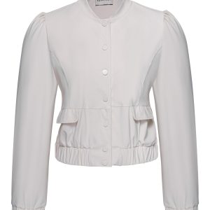 Kimara – Pearl Bomber 2 – Silver White