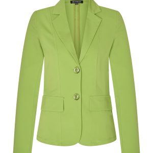 Mi Piace – Blazer Kort Travelstof – Kelp Forest