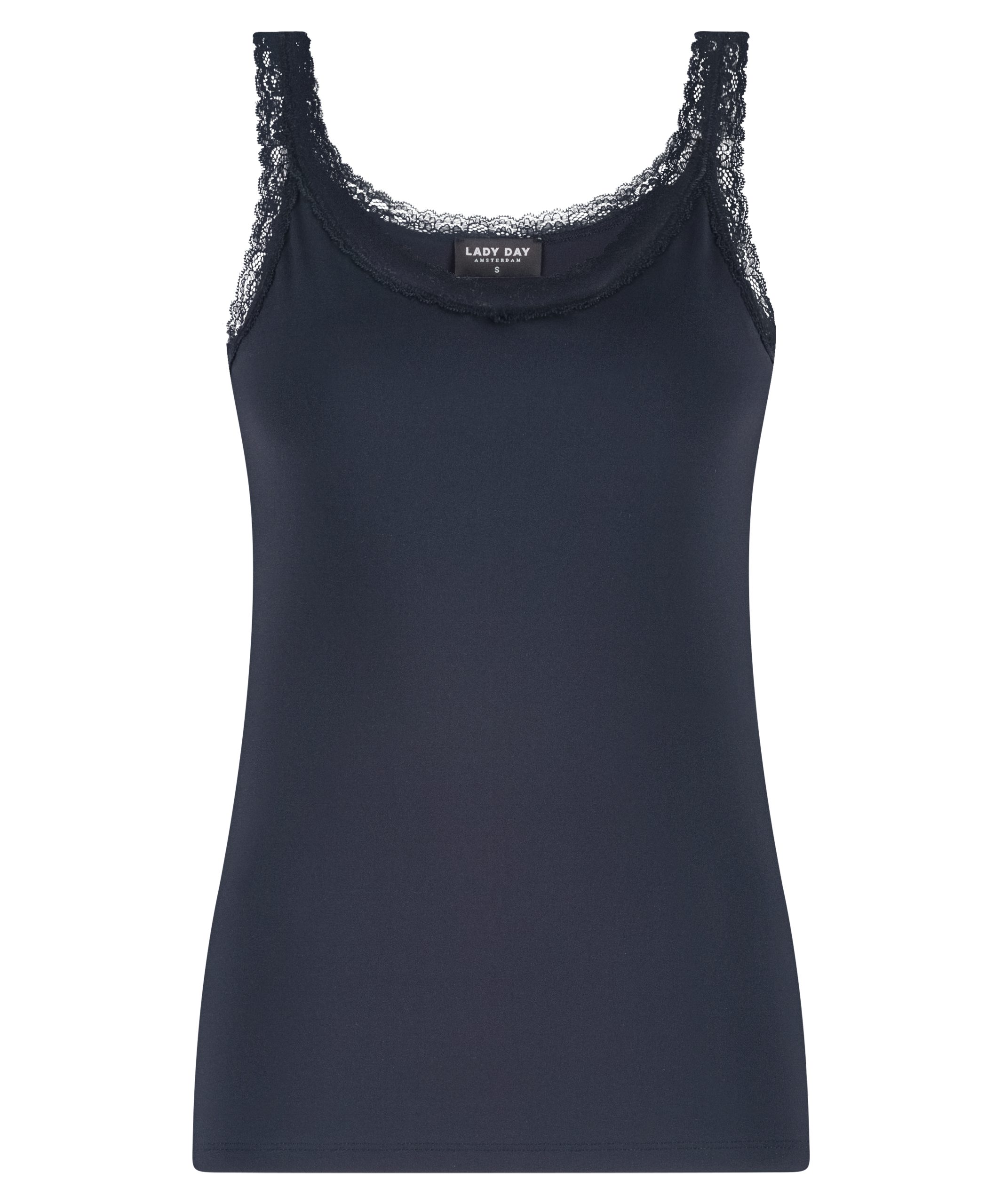 Lady Day – Top Lacy – Blue