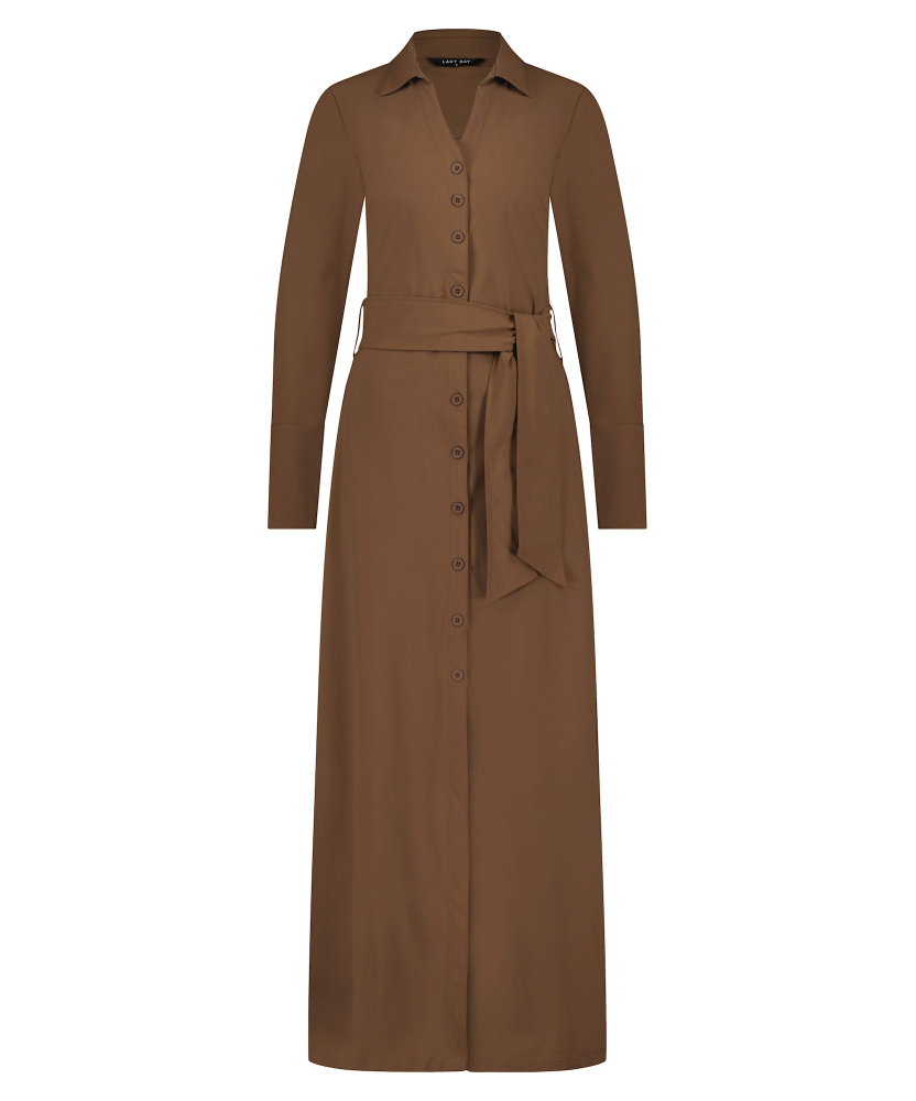 Lady Day – Dani Dress – Tobacco - Afbeelding 2