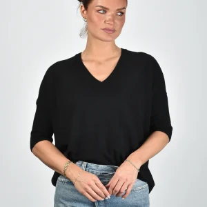 Les Tricots de Lea trui Martinettie 37774 noir