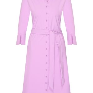 Mi Piace – Jurk 3/4 Mouw – Lilac