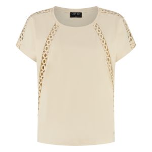 Lady Day – Lillian Travelstof Top – Cream