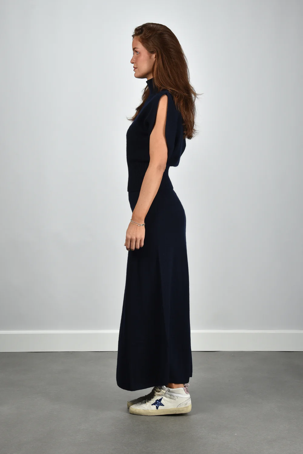 Lisa Yang top Zaya 2024225 navy - Afbeelding 6