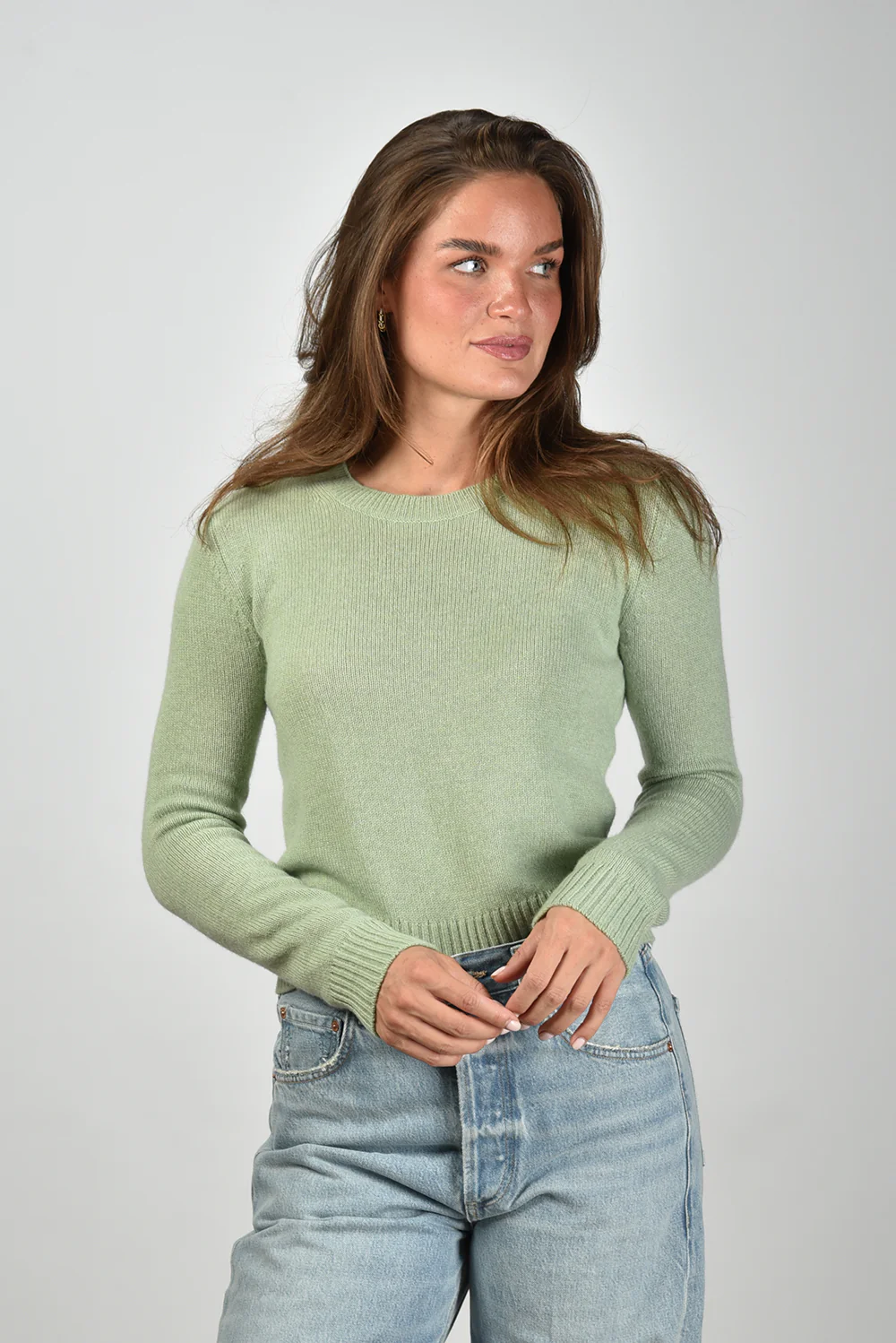 Lisa Yang trui Mable 2022117 seafoam - Afbeelding 2