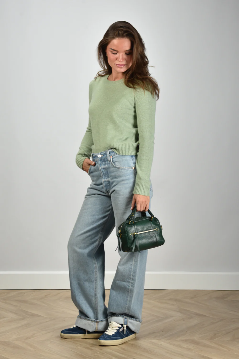 Lisa Yang trui Mable 2022117 seafoam - Afbeelding 4