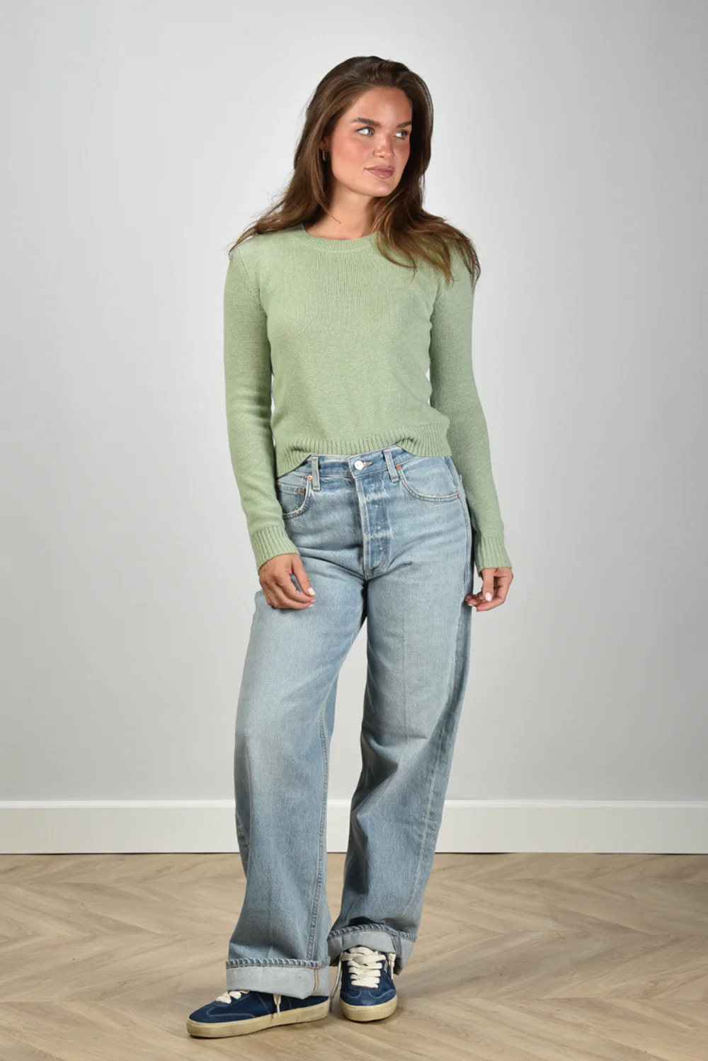 Lisa Yang trui Mable 2022117 seafoam - Afbeelding 5