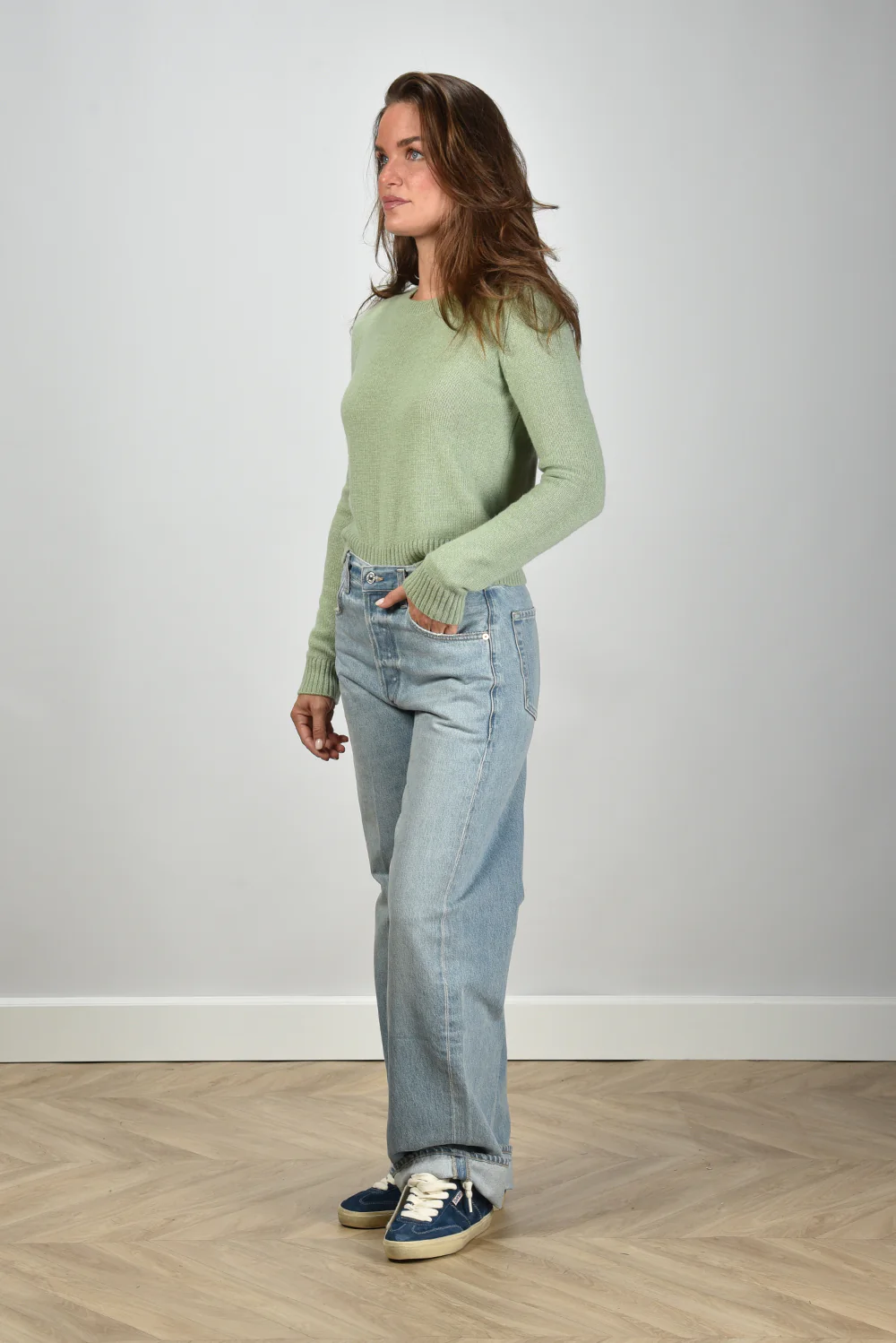 Lisa Yang trui Mable 2022117 seafoam - Afbeelding 7