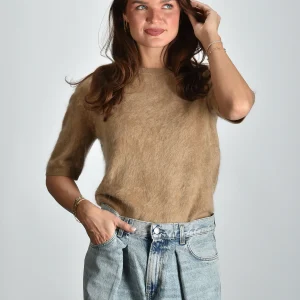 Lisa Yang trui Maren 2026061 toffee brushed