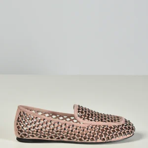 Lola Cruz loafers 097Z30BK nude