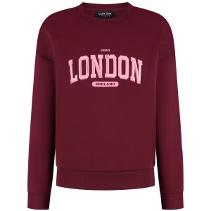Lady Day – London Sweater – Burgundy