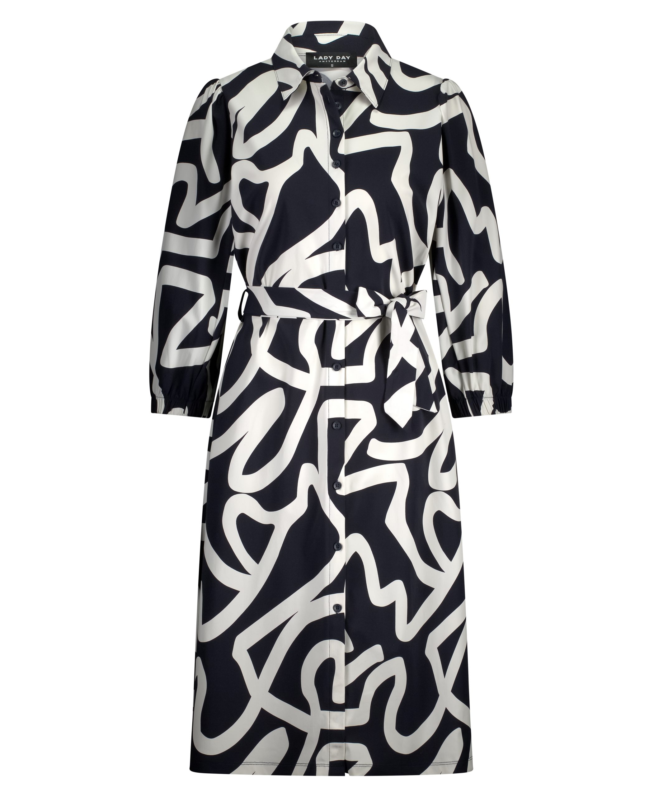 Lady Day – Louisa Dress – Keith Blue