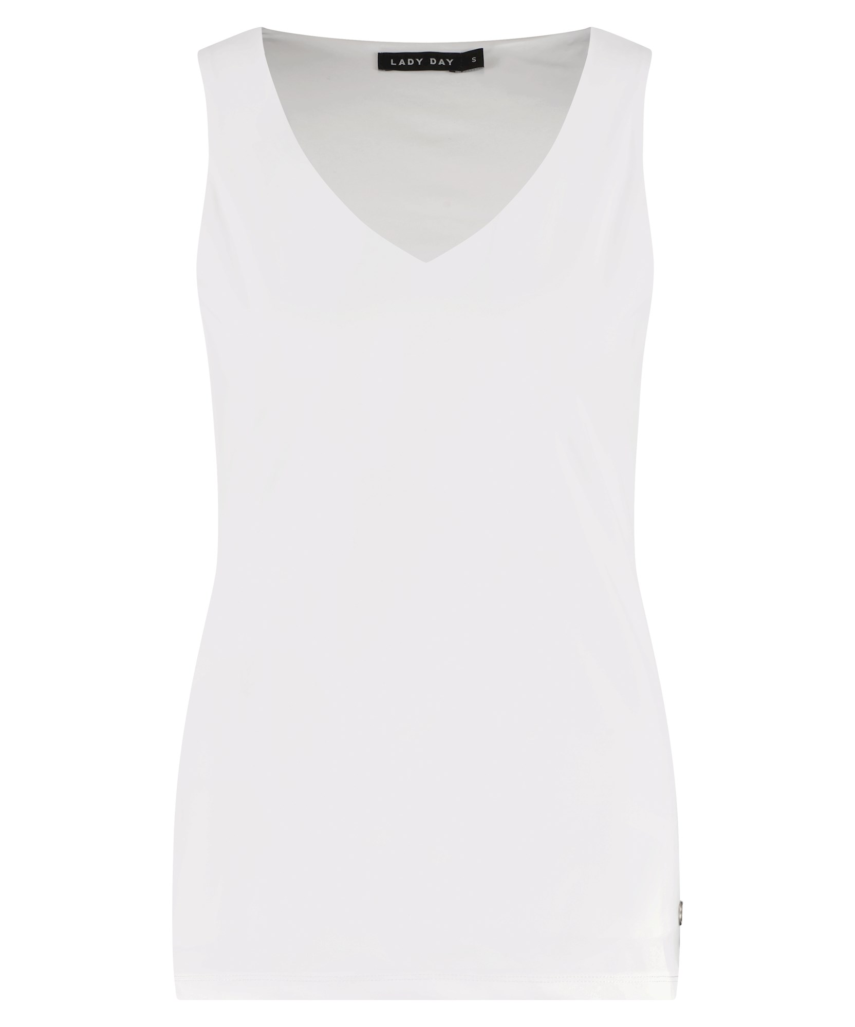 Lady Day – Travelstof Top Tabby – White - Afbeelding 2