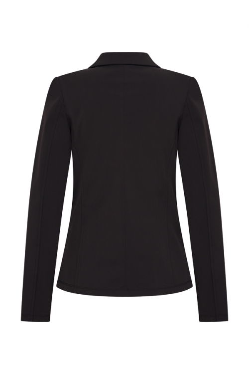 Mi Piace – Blazer Kort Travelstof – Black - Afbeelding 3