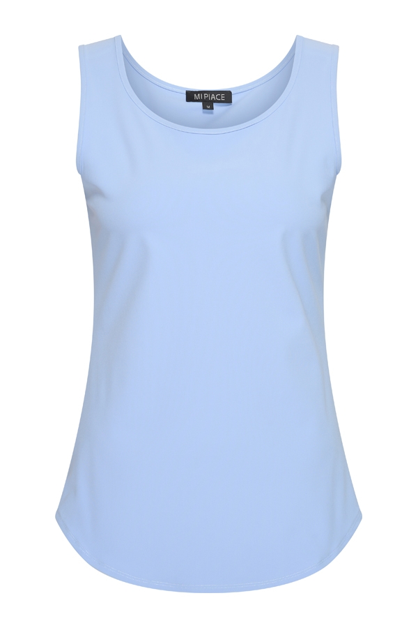 Mi Piace – Travelstof Singlet – Lavender Blue