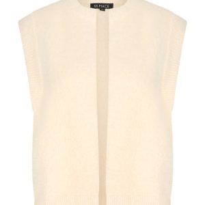 Mi Piace – Vest Hairy Mouwloos – Off White