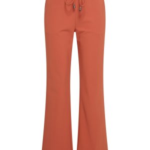 Mi Piace – Trousers Straight 089 Bonded – Rust