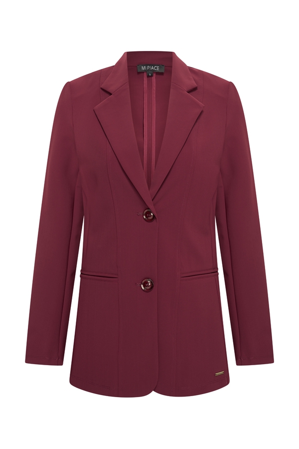 Mi Piace – Blazer 102 Bonded Travel – Burgundy