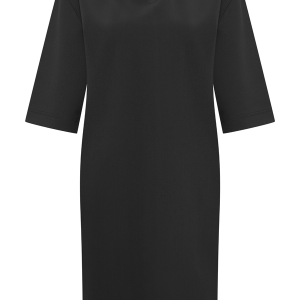 Mi Piace – Dress Midi Bonded – Black