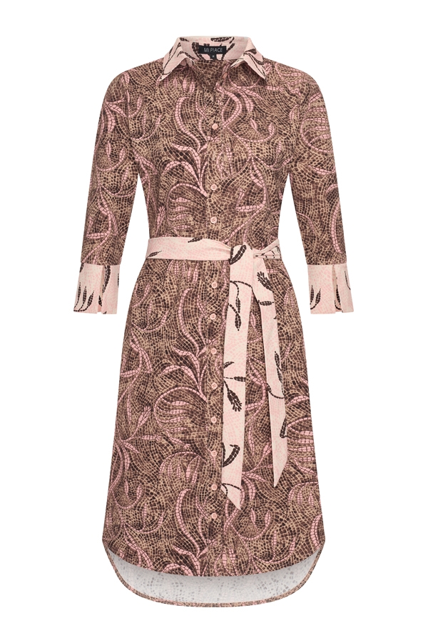 Mi Piace – Dress Mix Twilight Twigs Print – Espresso - Afbeelding 2