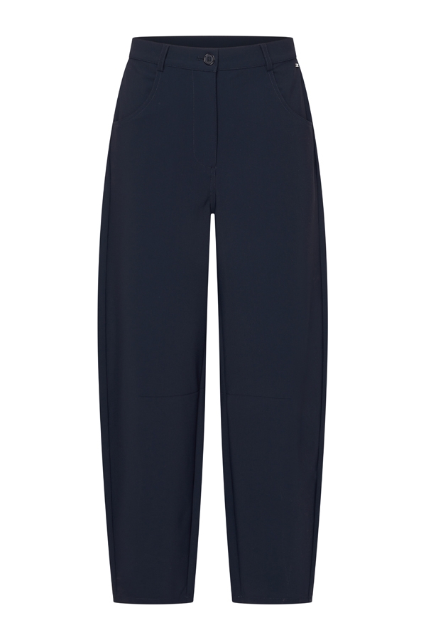 Mi Piace – Balloon Trousers Bonded Travel – Dark Blue - Afbeelding 4