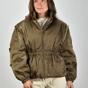 Marant Etoile jas Dastyni MA0007FC-C3C01E khaki