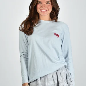 Marant Etoile t-shirt Martine TS0245FA-D1N06E powder blue