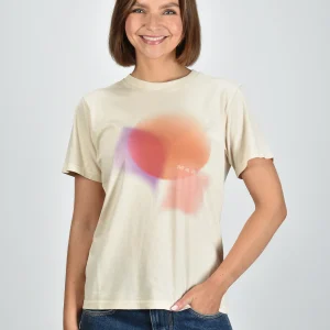 Marant Etoile t-shirt Zewel TS0001FA-D1N11E ecru