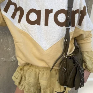 Marant Etoile trui Houston SW0006FA-A1M08E light ochre