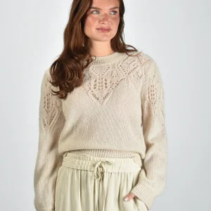 Marant Etoile trui Jenia PU0831FA-D1L10E ecru