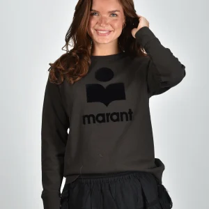 Marant Etoile trui Millyny SW0160FA-A1M07E faded black