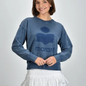 Marant Etoile trui Mobyli SW0011FA-C1M04E indigo